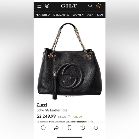 Gucci Soho Leather Handbag - Picture 14 of 14